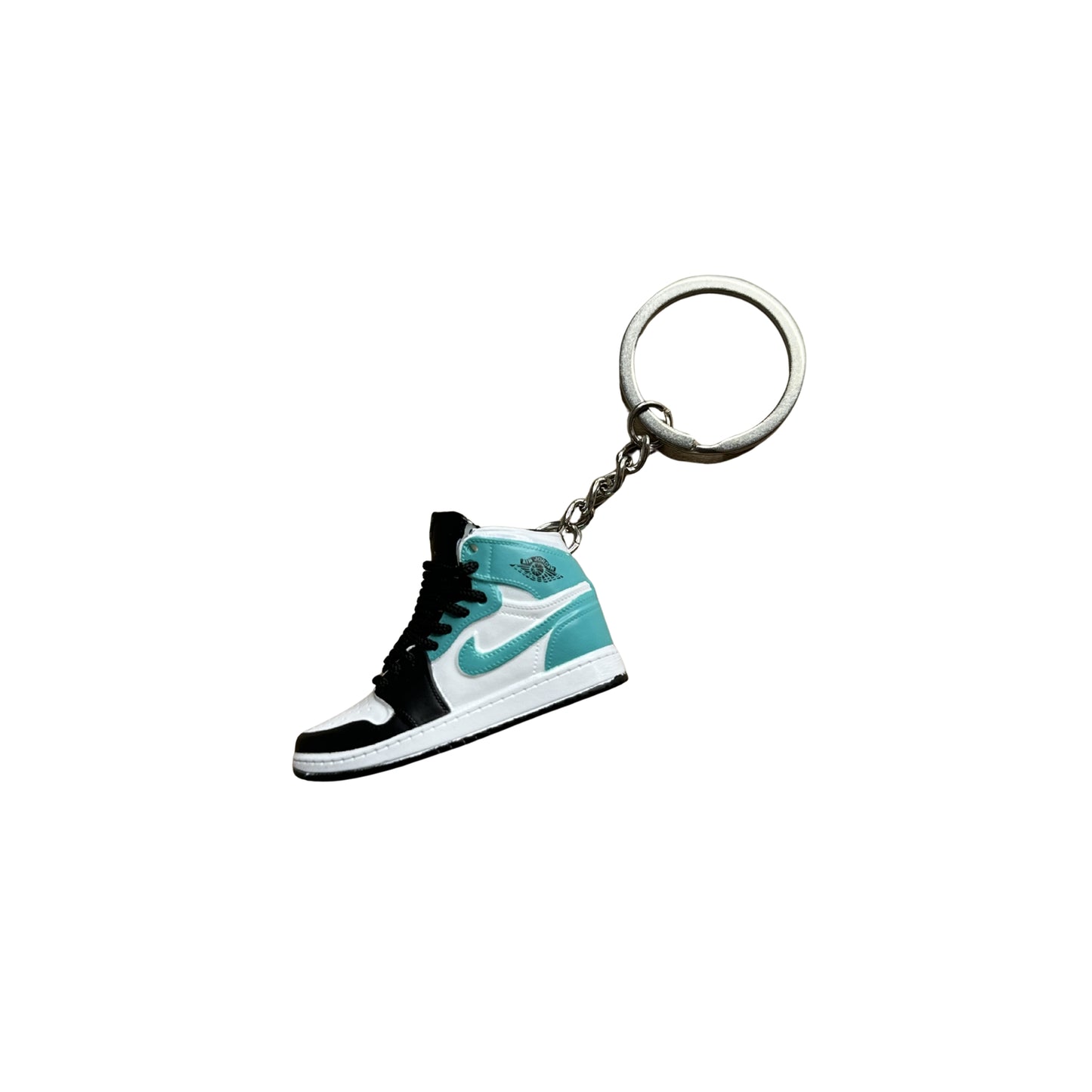 Kulcstartó - Jordan 1 High Off-White UNC white lace