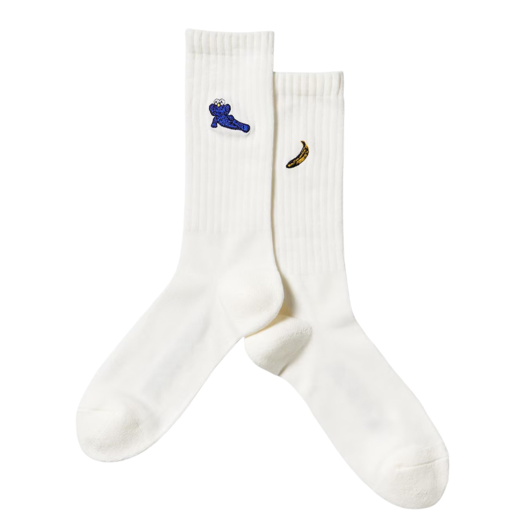 KAWS x Uniqlo Warhol 473504 White SOCKS – KAKAS KICKS
