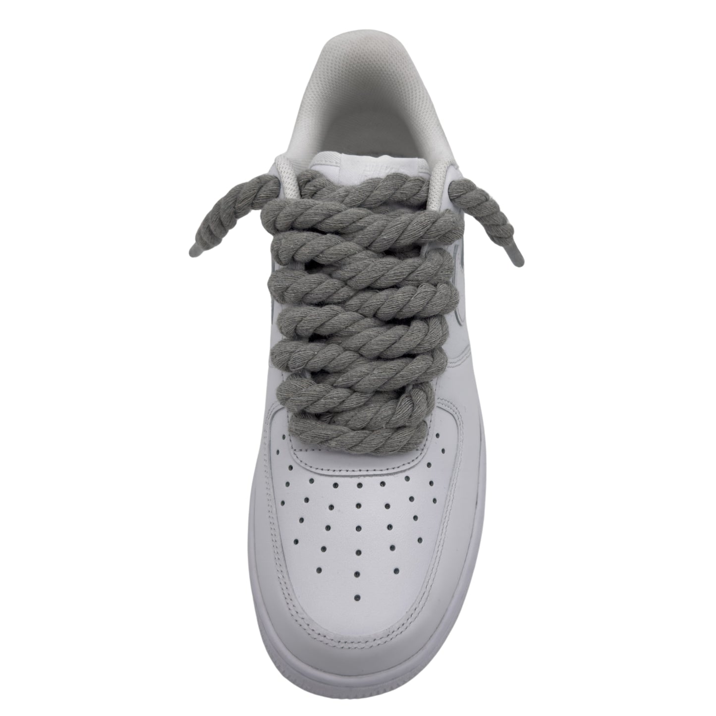 Nike Air Force 1 Low ‘07 Triple White / Grey Rope Laces