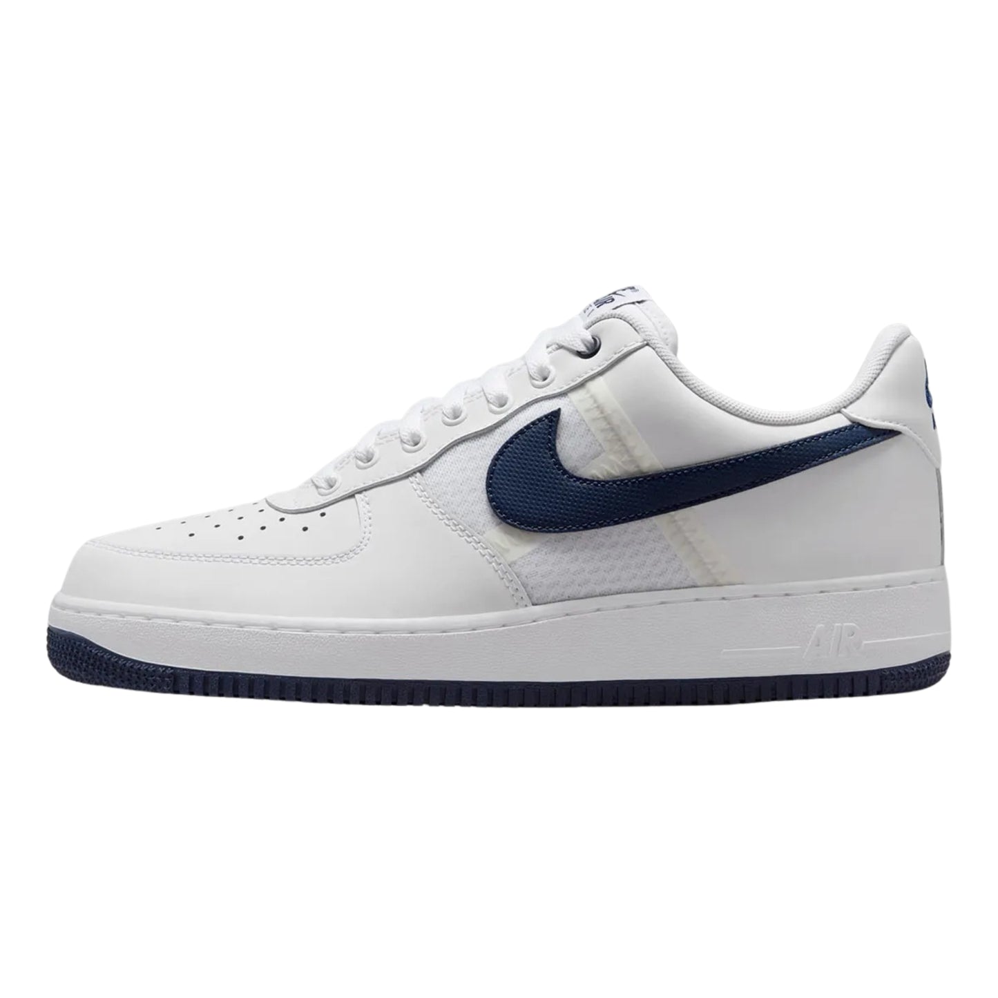 Air Force 1 Low LV8 SE Mesh Tape White Midnight Navy