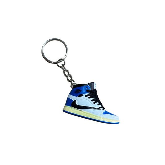 Keychain - Jordan 1 High Travis Scott Fragment Black Lace