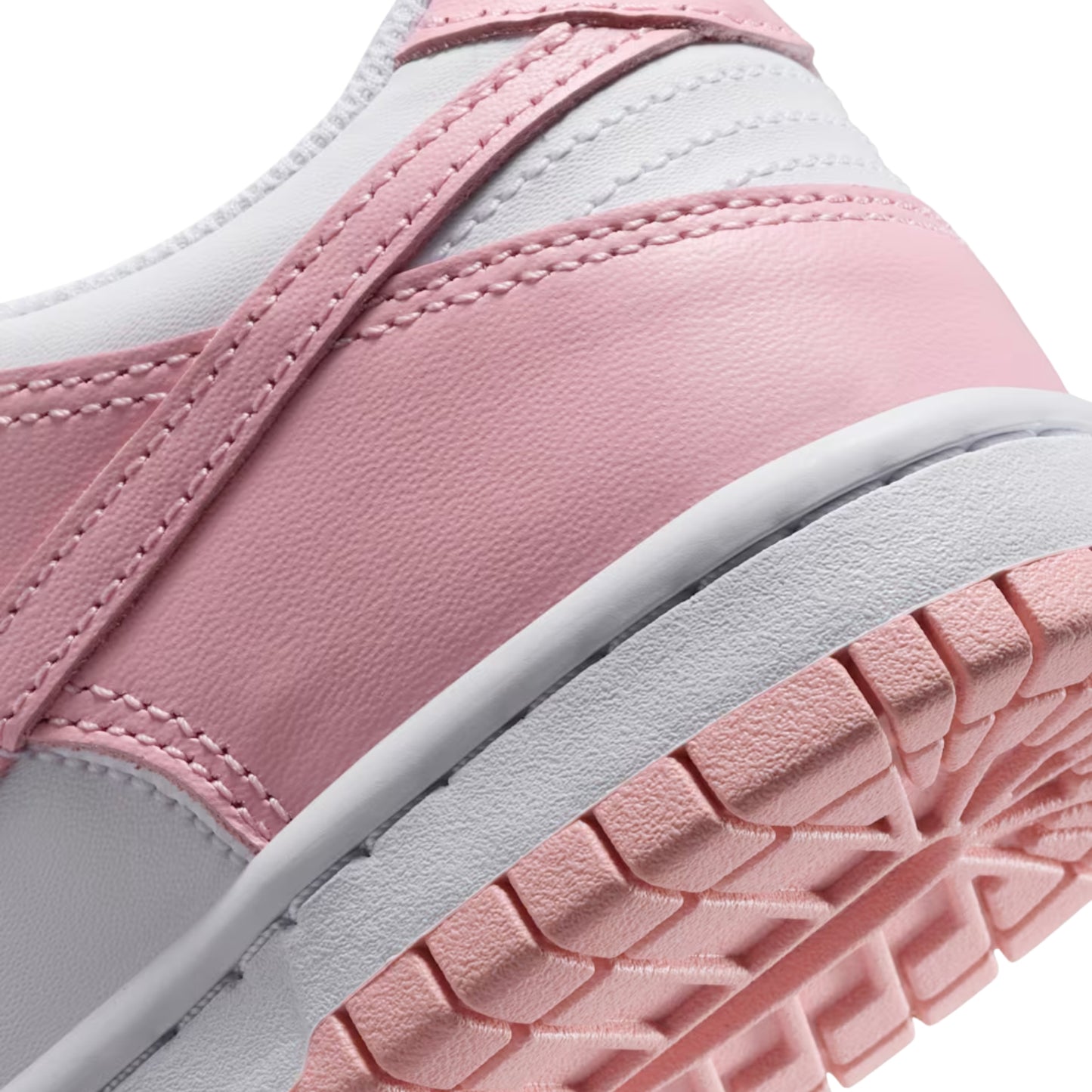 Nike Dunk Low White Medium Soft Pink (GS)