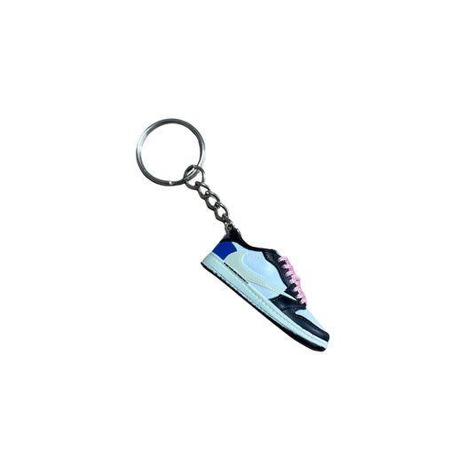Keychain - Jordan 1 Low Travis Scott Fragment Pink Lace