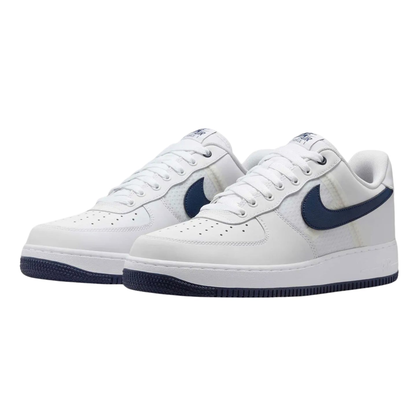 Air Force 1 Low LV8 SE Mesh Tape White Midnight Navy