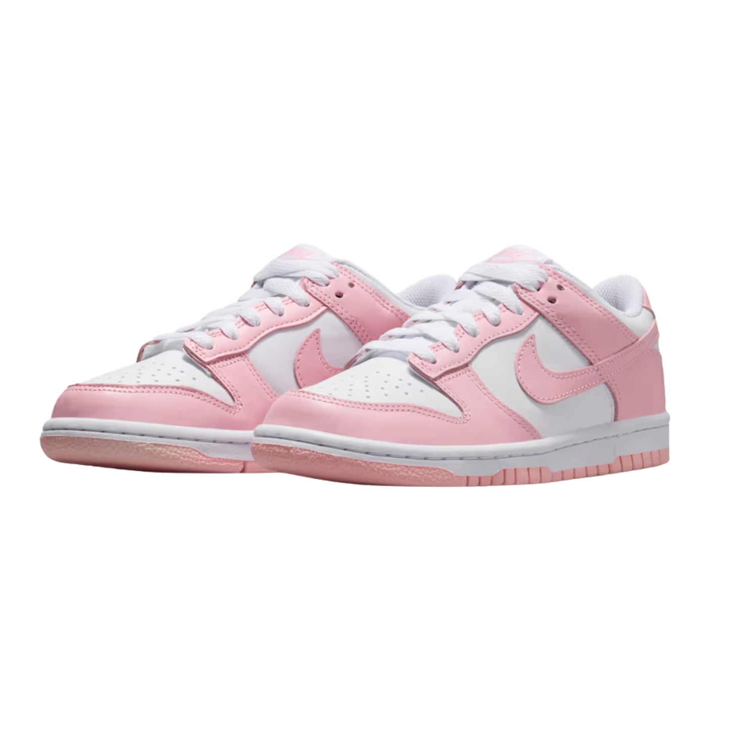 Nike Dunk Low White Medium Soft Pink (GS)