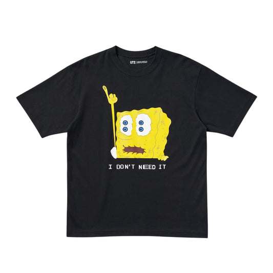 Uniqlo x CPFM Spongebob Squarepants UT Graphic T-Shirt Black
