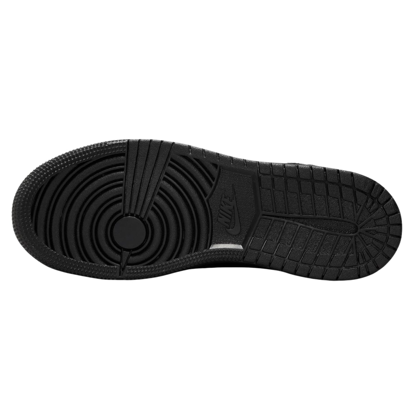 Jordan 1 Mid Triple Black (GS)