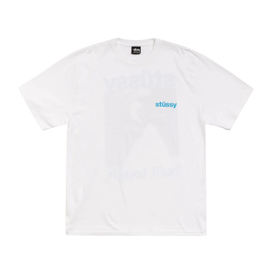 Stüssy BUILT TOUGH TEE - WHITE
