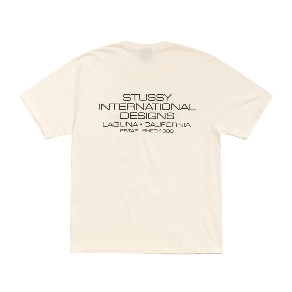 Stüssy INTERNATIONAL DESIGN TEE PIGMENT DYED - Natural – KAKAS KICKS
