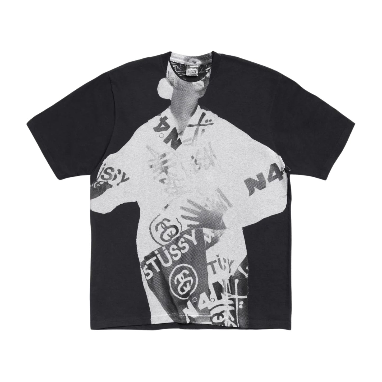 Stüssy Paris Tee - Faded Black