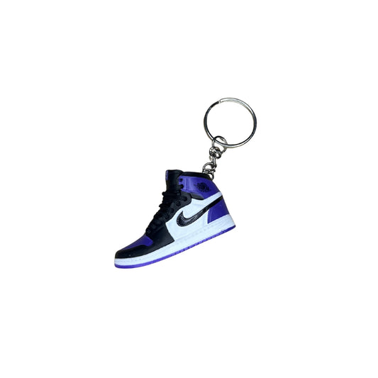 Keychain - Jordan 1 High Court Purple Black