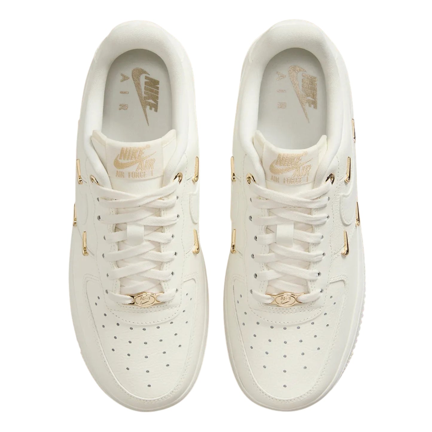 Nike Air Force 1 '07 LX CN Sail Gold Mini Swooshes