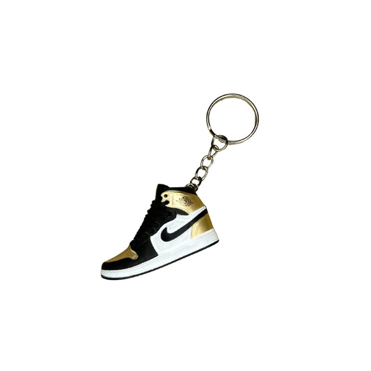 Keychain - Jordan 1 High Gold Toe
