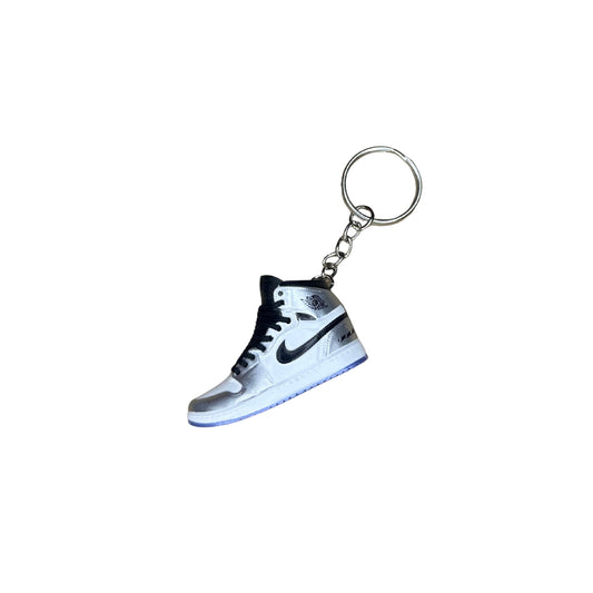 Keychain - Jordan 1 High Silver White