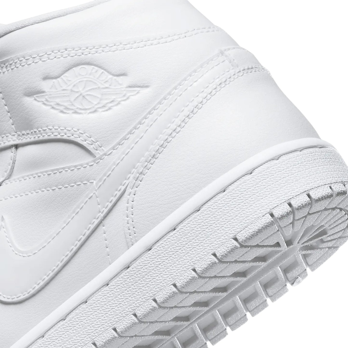 Jordan 1 Mid Triple White (2022)