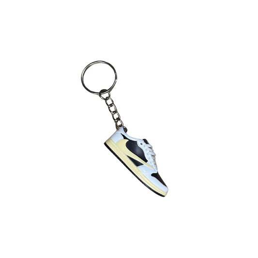 Keychain - Jordan 1 Low Travis Scott Reverse Mocha White lace